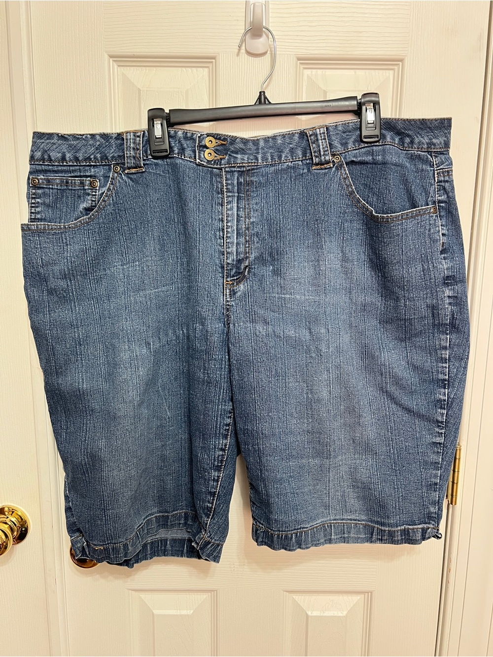 St. John's Bay Blue Denim Jean Shorts